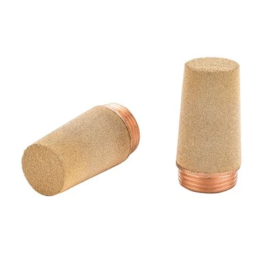 Buffler khí nén bằng đồng với mạ đồng